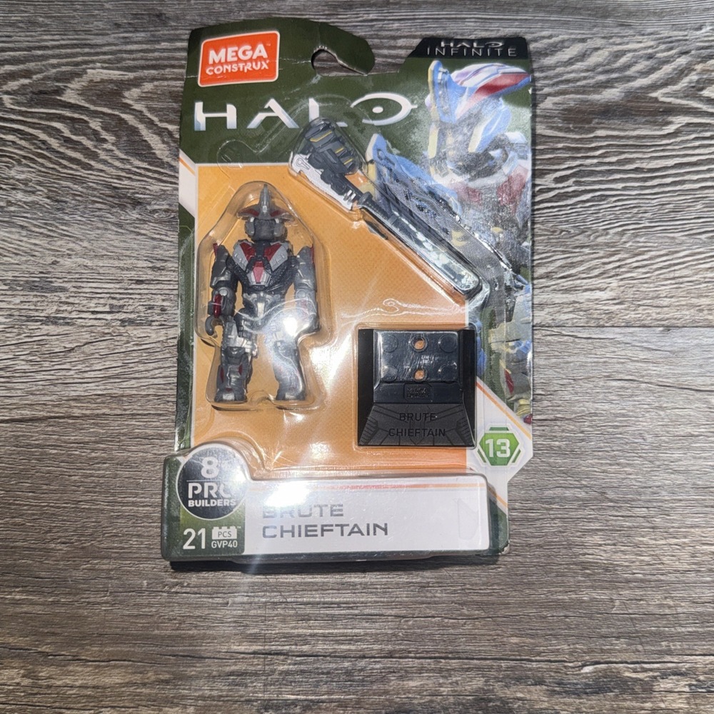 NEW Mega Construx HALO Infinite BRUTE CHIEFTAIN Series 13 GVP40